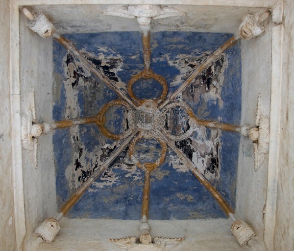 San Andrés, NW posa, rib vault - San Andrés, Northwest posa chapel