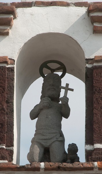 San Jerónimo, atrial gate, St. Jerome - Xonacahuacan, México