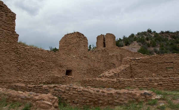 San José de Guisewa, ruins - Jémez Springs, New Mexico