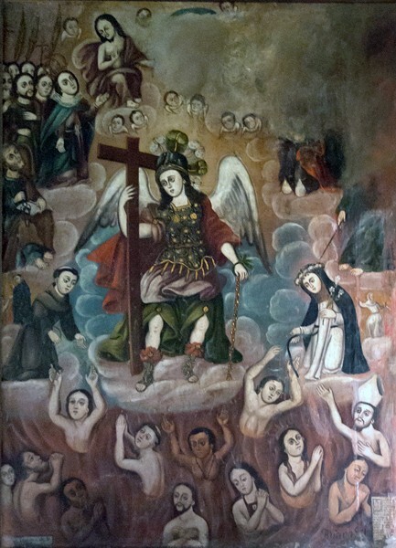 Santa María Magdalena, Capilla de Oración, St. Michael & Animas - Tepetlaoxtox, México