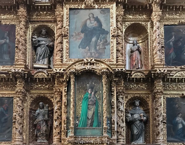 San Juan Bautista, Nuestra Señora del Rosario, lower two tiers - Coixtlahuaca, Oaxaca