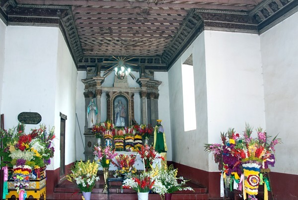 Guatápera, hospitalito interior (remodeled) - Santa Fe de la Laguna, Michoacán