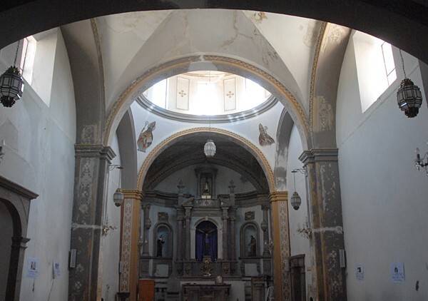 San Agustín, nave & sanctuary - San Agustín