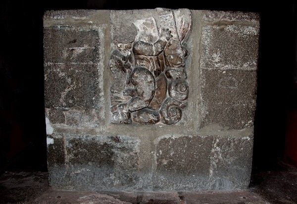 San Diego, convento, stone basin - Churubusco