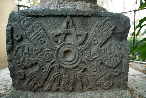 Santa María, atrial cross, prehispanic base - Nativitas Zacapa