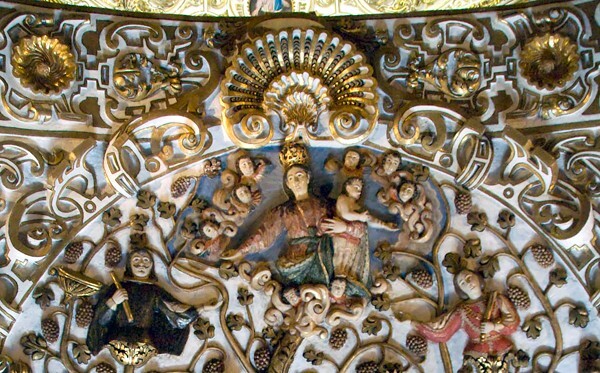St. Dominic family tree, top; Our Lady of the Rosary - Sotocoro