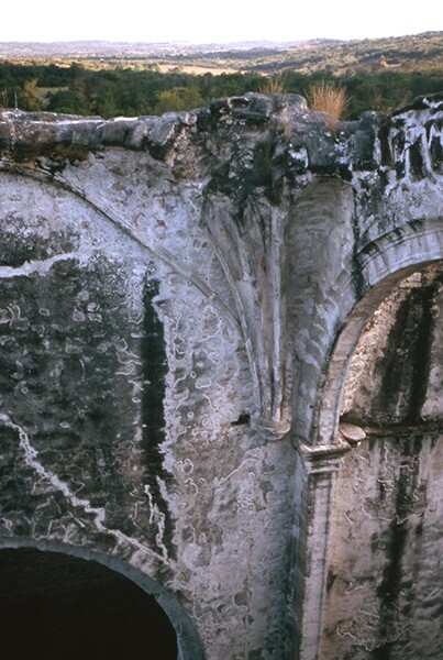 Nave arch - Copanaguastla (ruins), Chiapas