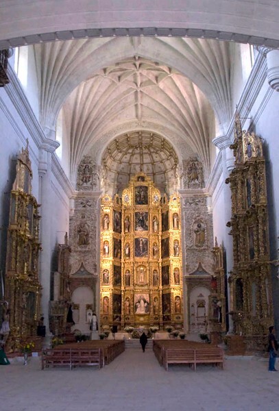 Nave - Sotocoro, nave & sanctuary vaulting