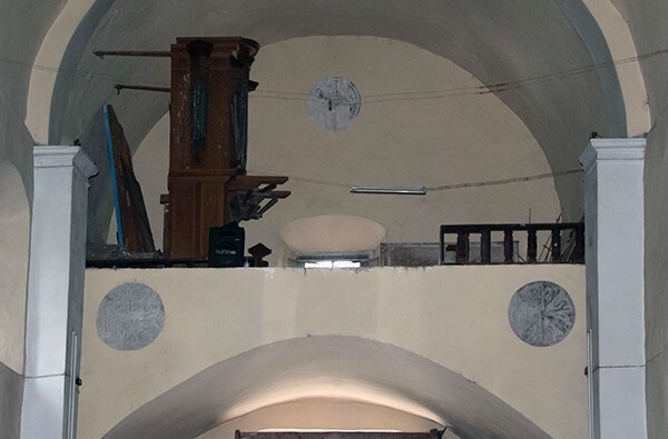 San Miguel Arcángel, choir loft - Tlaltizapán, Morelos