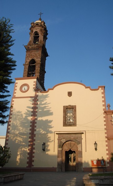 San Francisco, façade & bell-tower - Jiquilpán, Michoacán