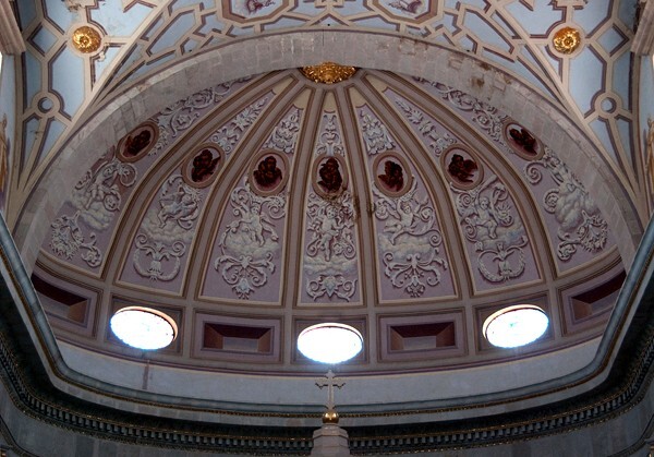Apse vault - Las Teresitas, Querétaro