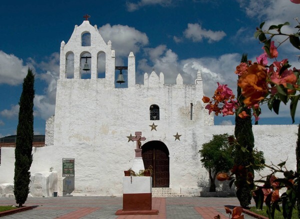 San Juan Bautista, façade - Yolotepec, Hidalgo