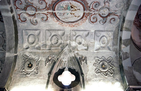 San Miguel Arcángel, barrel nave vault - San Miguel del Valle, Oaxaca