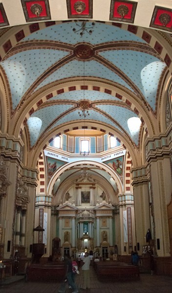 La Purísima Concepción, nave - Real de Catorce, San Luis Potosí