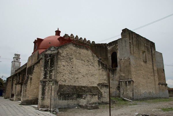 La Magdalena, apse - Quecholac, Puebla