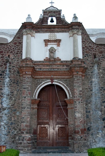Santiago, porciúncula portal - Chalco, México