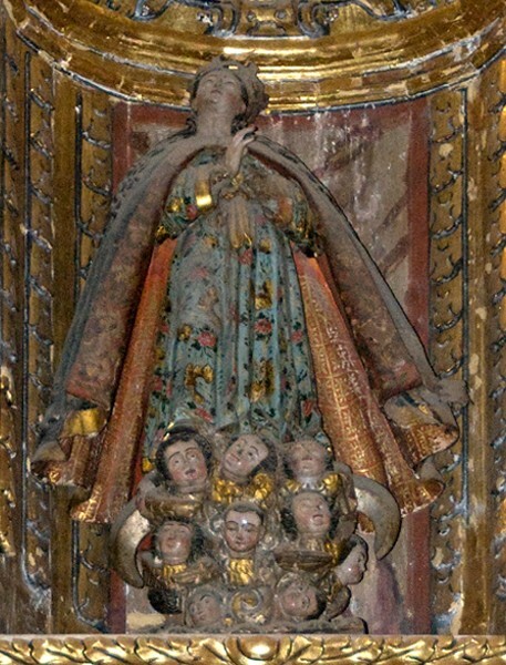 Nave El Rosario altar, Virgin Immaculate - San Andrés