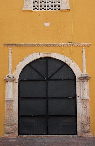 San Bernardino de Sena, façade portal - Tetiz, Yucatán