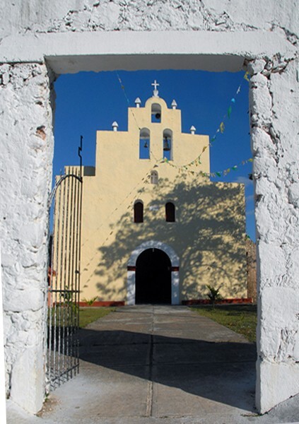San Bartolomé, façade - Ebtún, Yucatán