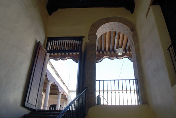 Patio stairwell - Casa Natal de Morelos (Birth home of José María Morelos)