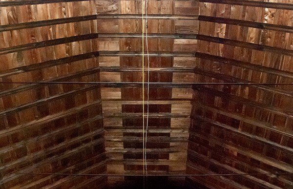 San Jacinto, nave ceiling - Ocotlán de Morelos, Oaxaca