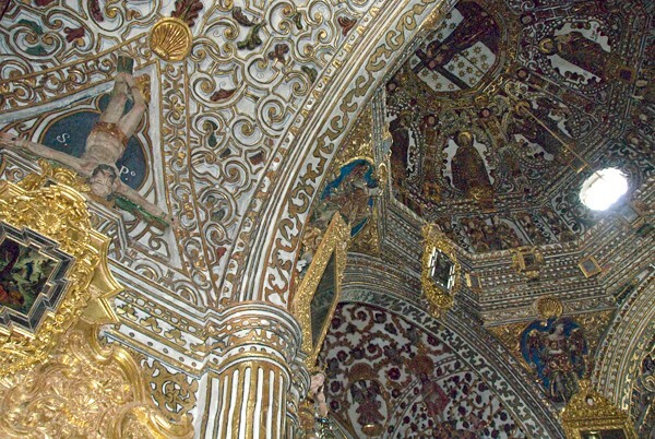 Cupola pendentive & W transept - Cupola