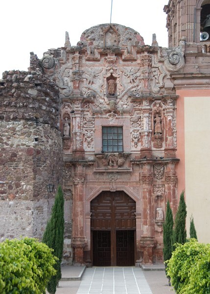 San Matías, façade - Pinos, Zacatecas