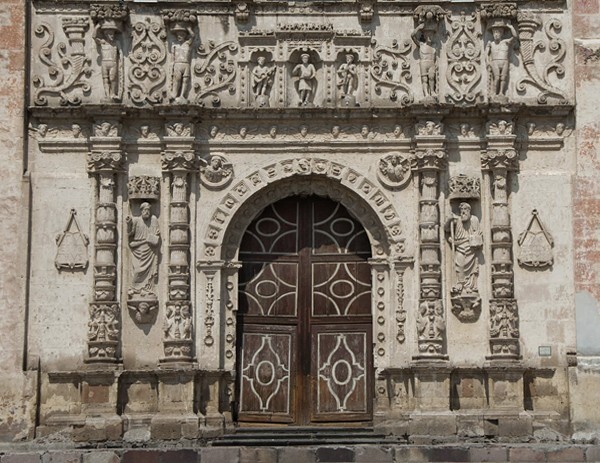 Façade, lower story & portal - San Pablo, façade, portería & convento
