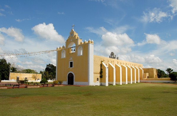 San Agustín, façade & exterior nave - Tekanto, Yucatán