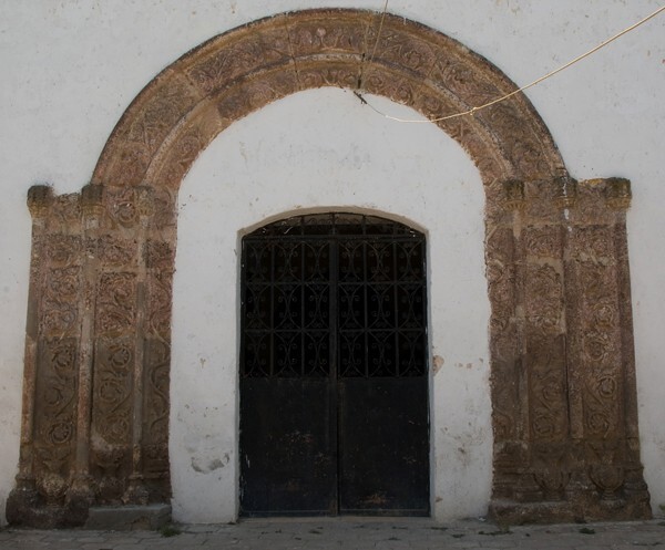 Capilla de La Concepción del Calvario, main portal - Otumba, México