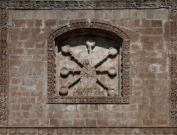 NE posa, East façade, Our Lady of the Seven Swords - San Andrés, Northeast posa chapel