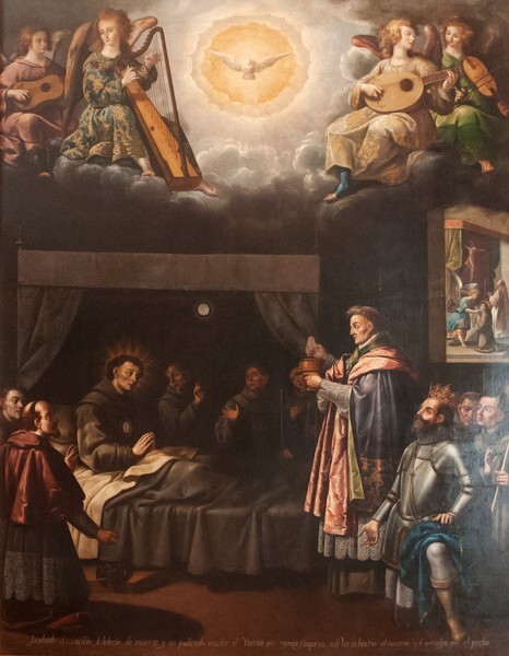 José Juárez, The Last Communion of St. Bonaventure - Museo Nacional de Arte