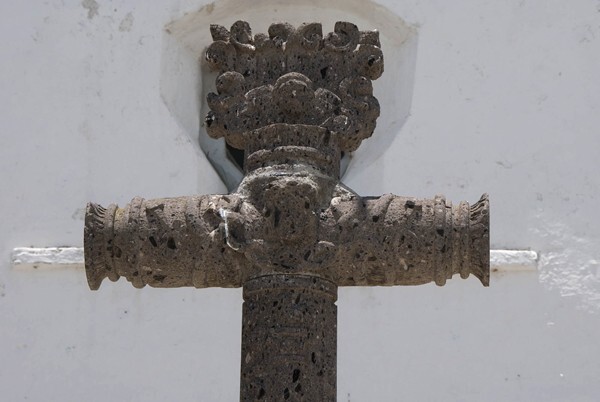 San Francisco, atrial cross, front crossing - San Francisco Tecajique, Hidalgo