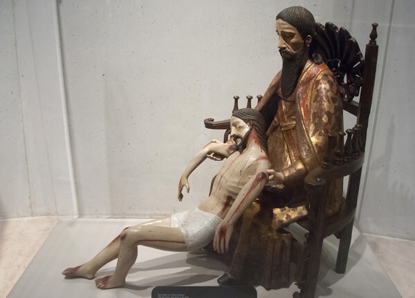 Compassio Patris, corn paste (caña de maiz) - Museo de Arte Barroco