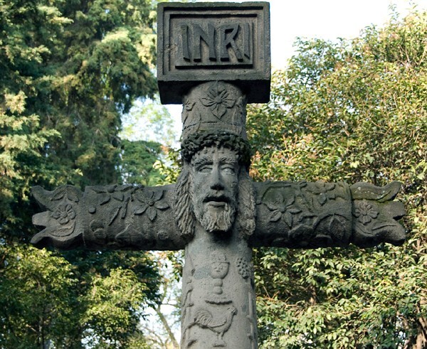 Atrial cross, front crossing - San Jacinto de San Angel
