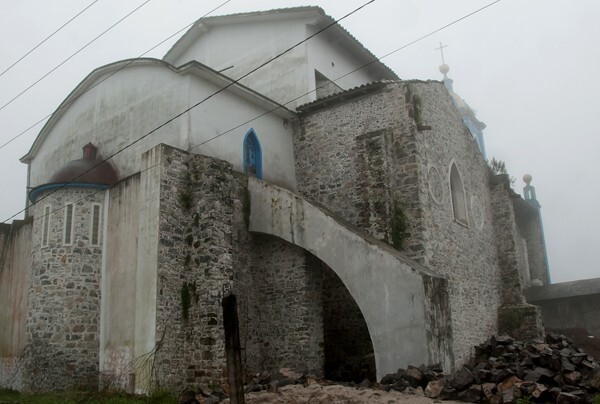 La Natividad, apse - Nauzontla, Puebla