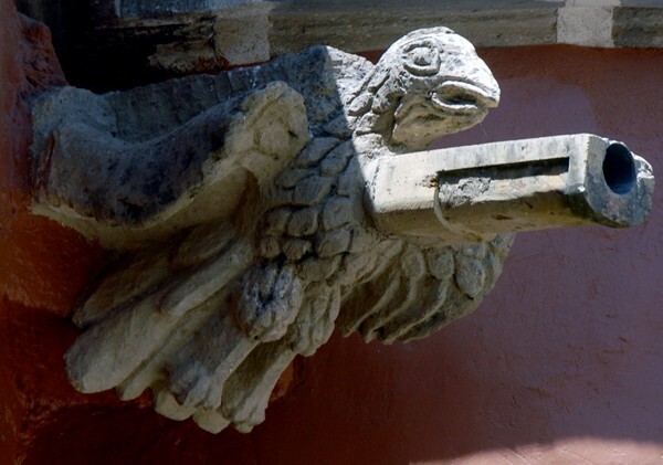 Santiago Apóstol, cloister gargoyle - Tonalá, Jalisco