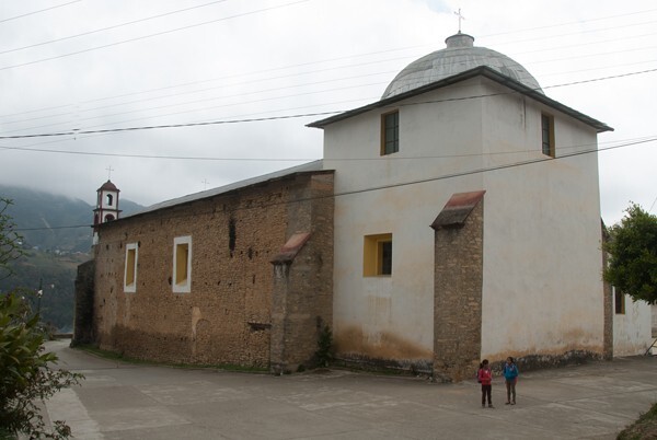 San Francisco Huehuetlán, Oaxaca, San Francisco, apse - San Francisco Huehuetlán, Oaxaca