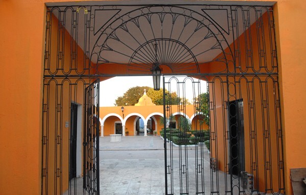 Campeche, Campeche, Viejo Cárcel, patio entrance - Campeche
