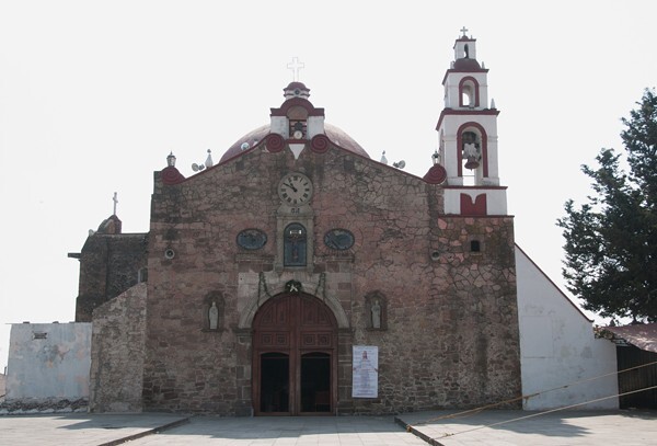 Santo Tomás Apóstol, façade - Santo Tomás Ajusco, México