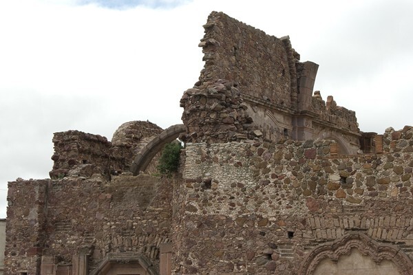 San Matías, basilica walls - Pinos, Zacatecas