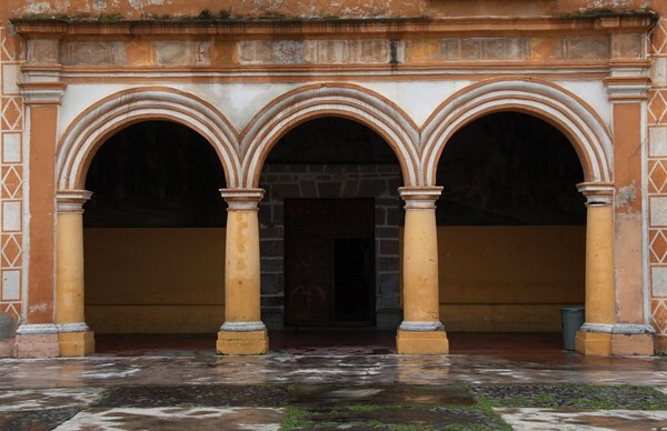 La Purísima Concepción, portería - Ozumba, México