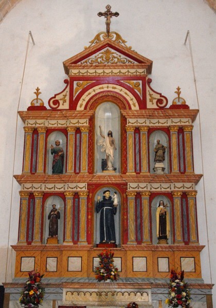 Ticul, Yucatán, San Antonio, high altar - Yucatán