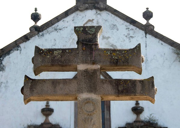 San Nicolás, atrial cross, double crossing - Santa Fe de la Laguna, Michoacán