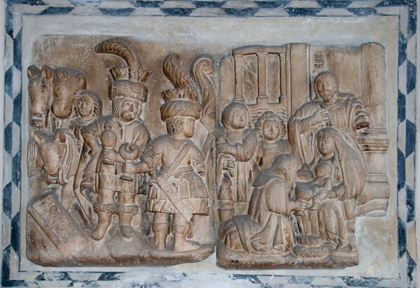 San Diego, convento, Adoration of the Magi - Churubusco