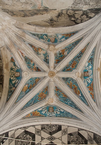 Stairwell, ribbed vault - Lower cloister walk