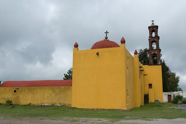 San Buenaventura, apse - Jonacapa, Hidalgo