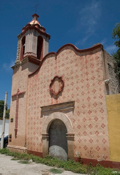San Diego, façade & bell-tower - Venado, San Luis Potosí