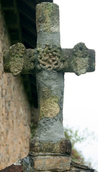 San Bartolomé, charnel house cross - Malila, Hidalgo