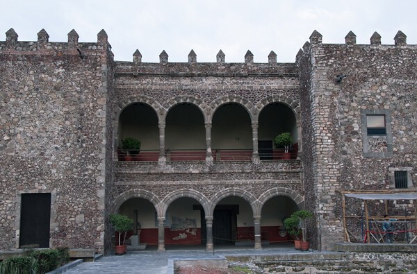Palacio de Cortés, loggia - Cuernavaca, Morelos